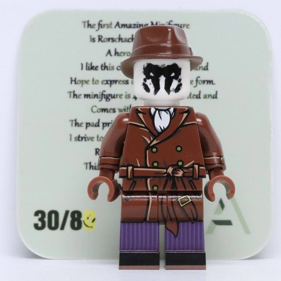 Amazing Minifigure Rorschach (Watchmen)