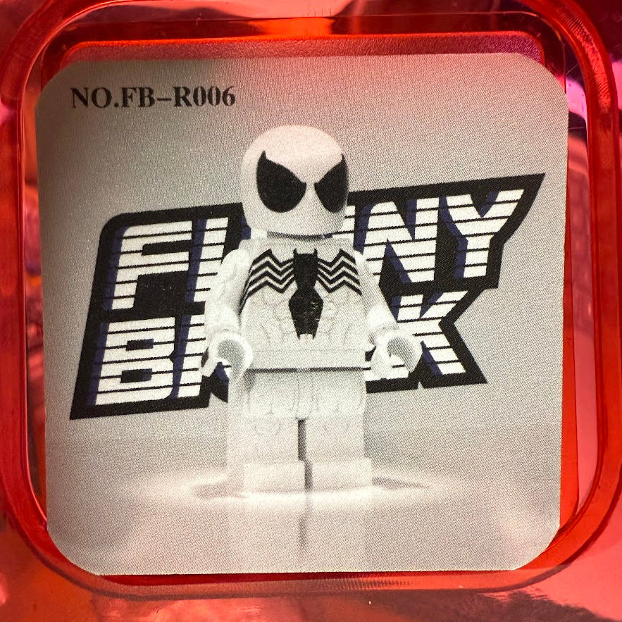 Funny Brick Symbiote Spider-Man (White Variant)
