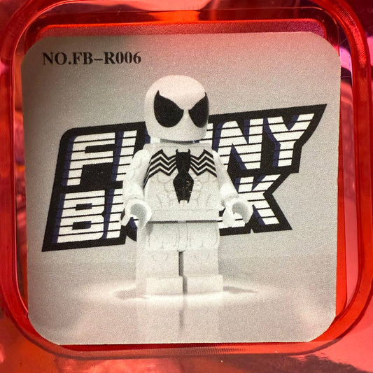 Funny Brick Symbiote Spider-Man (White Variant)