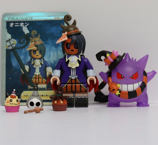 Saturday Brick Pokemon Allister (with Gengar + Accessories)