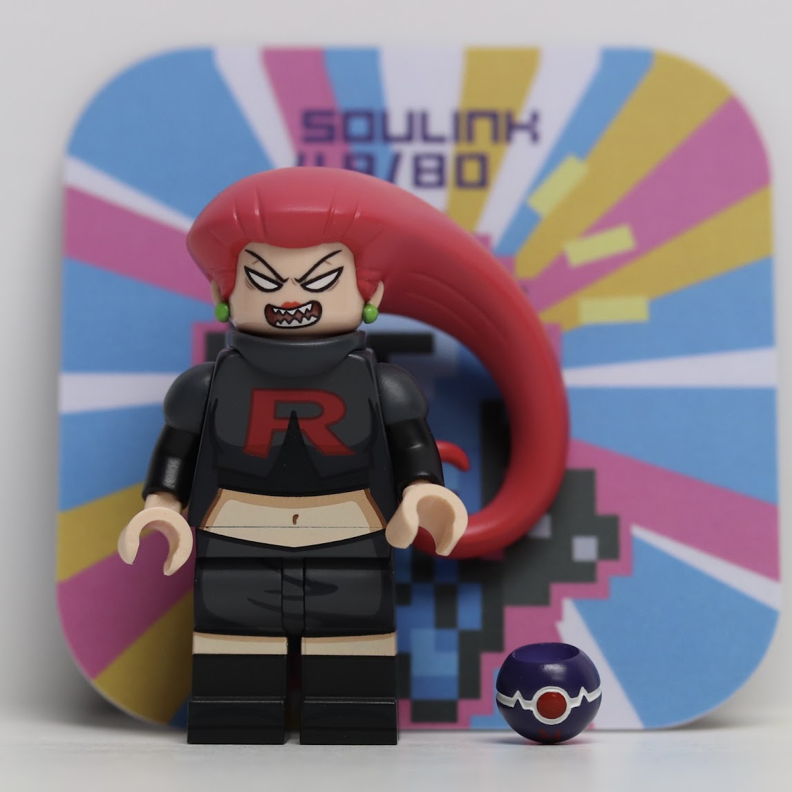Soulink Pokemon Team Rocket (Black Variant)