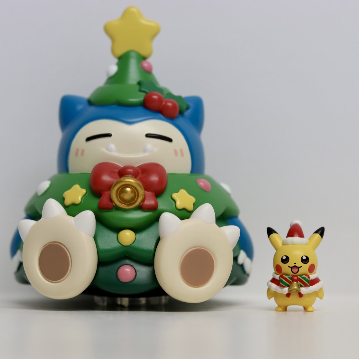 Soulink Pokemon Snorlax & Pikachu (Christmas Edition)
