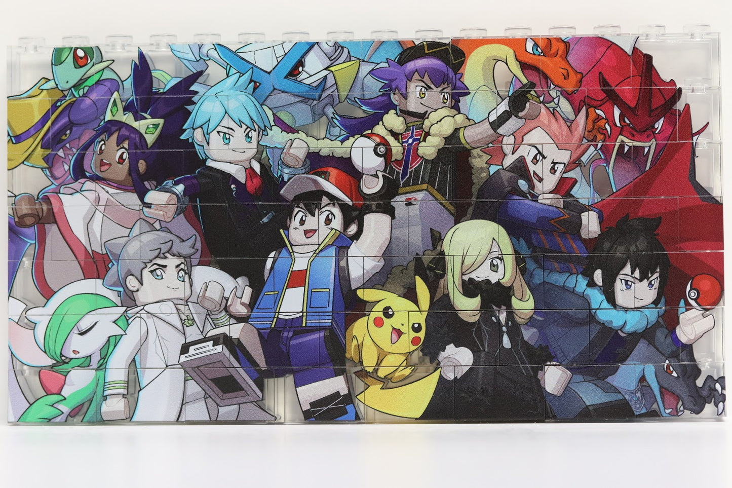 Rich Brick Pokemon Masters Wall (Graffiti Mural)
