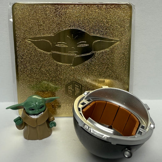 PCB Baby Yoda V2 + Pod (Galactic Child V2, Force Pose)