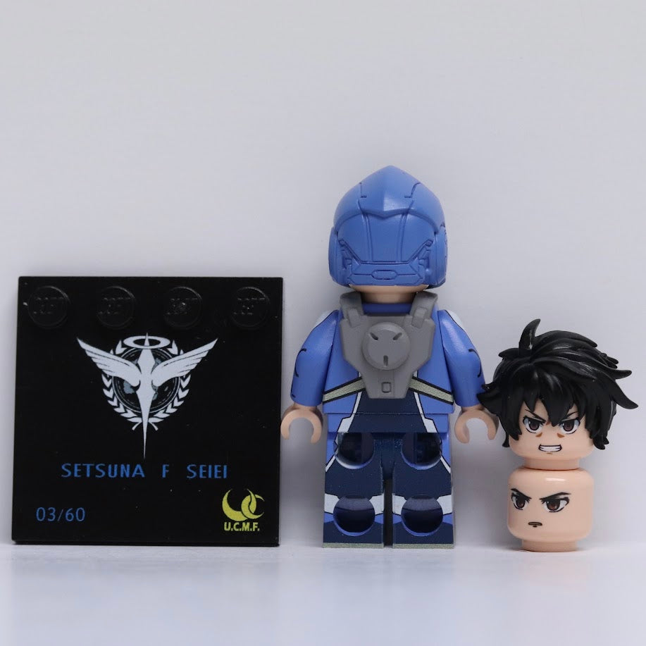UC Minifigures Setsuna F. Seiei (Mobile Suit Gundam)