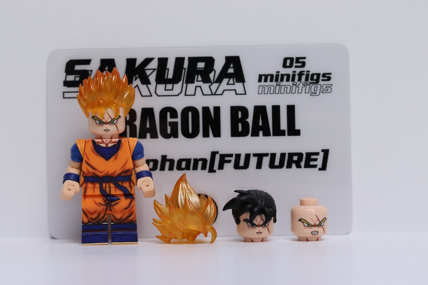 Sakura Brick Future Gohan + Extra Body Pack + Hair Pack