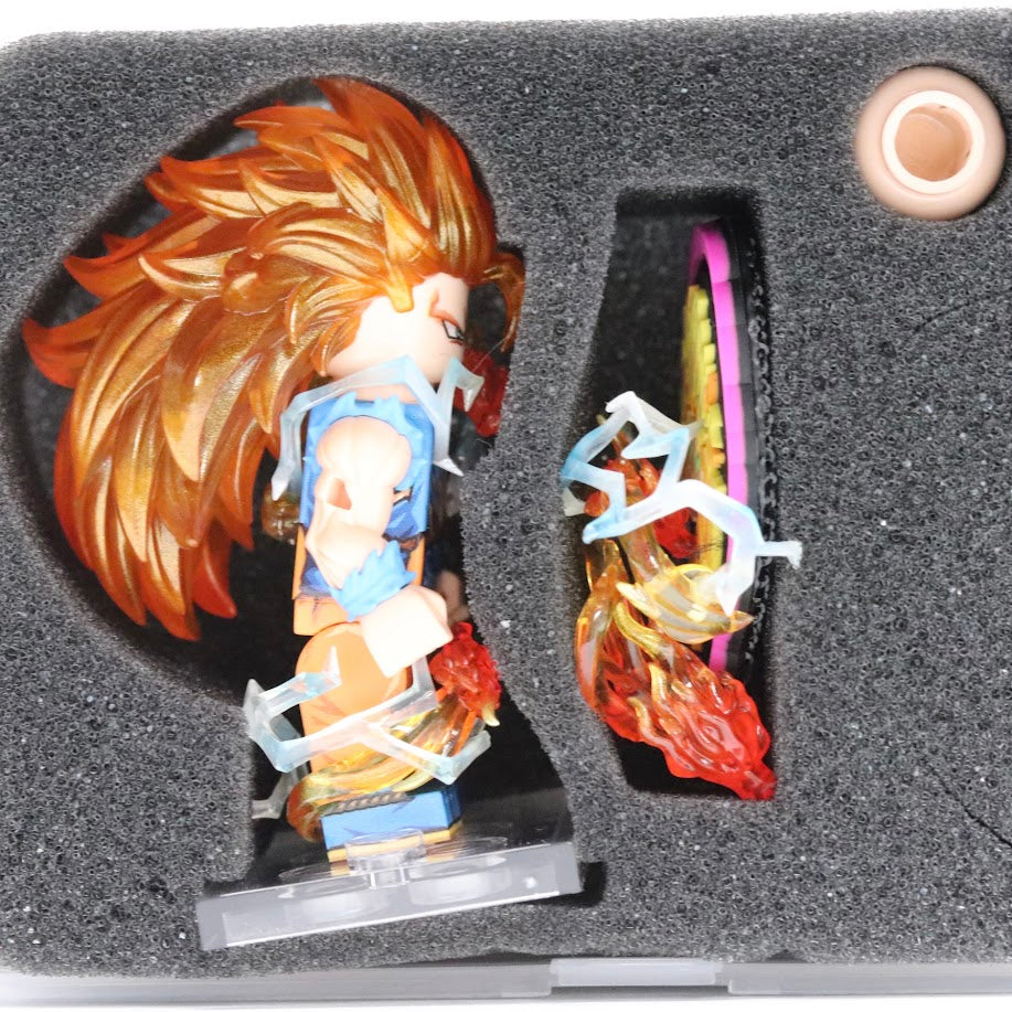 Sakura Brick Goku Super Saiyan 3 (4th Anniversary) + Hair Expansion