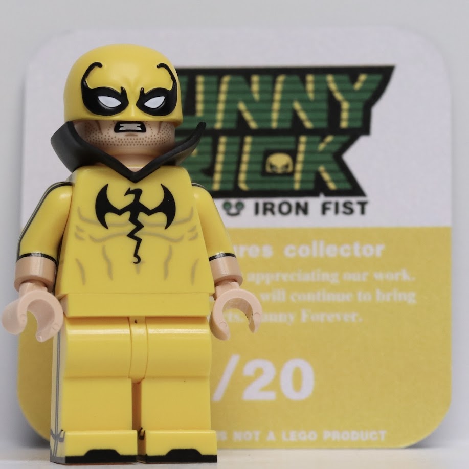 Funny Brick Iron Fist V2 (Yellow - RARE)