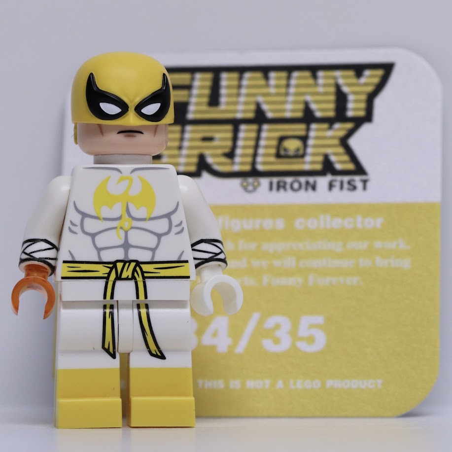 Funny Brick Iron Fist (White Edition)