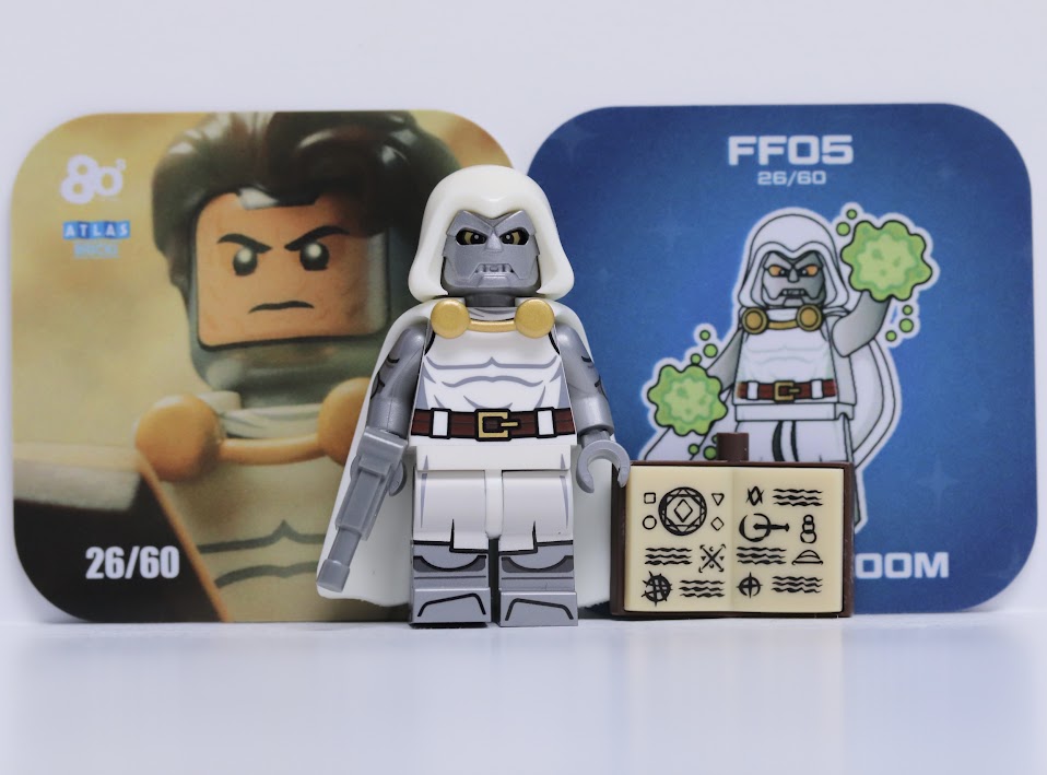 80s Toyshop x Atlas Bricks Doctor Doom (White Variant)