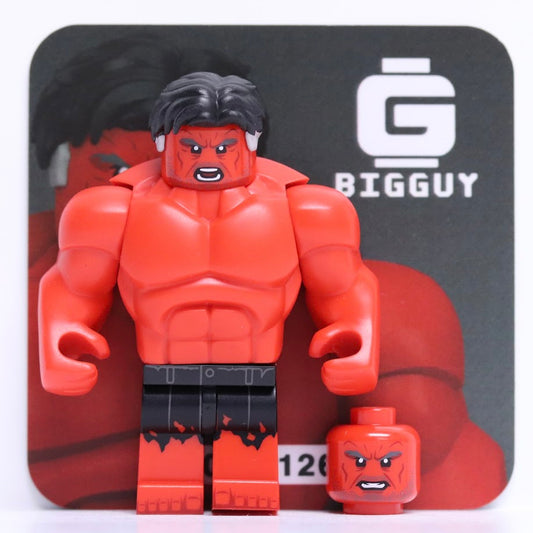 Big Guy Minifigs Red Hulk (General Thaddeus Thunderbolt Ross)