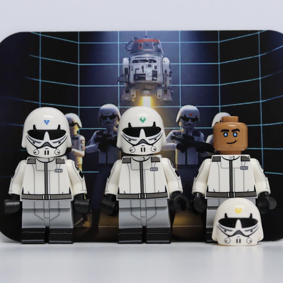 Grandpa Clone Customs Imperial Cadets + Ezra Bridger Head