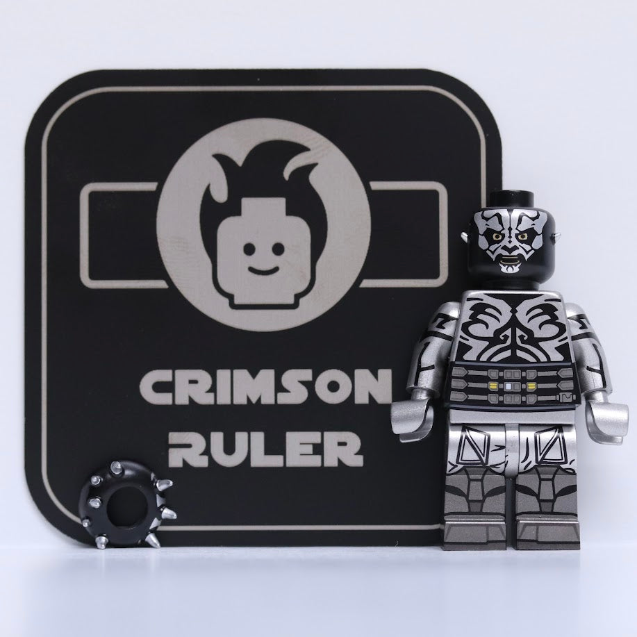 Big Guy x FigForge Crimson Ruler (Darth Maul) - Silver Variant