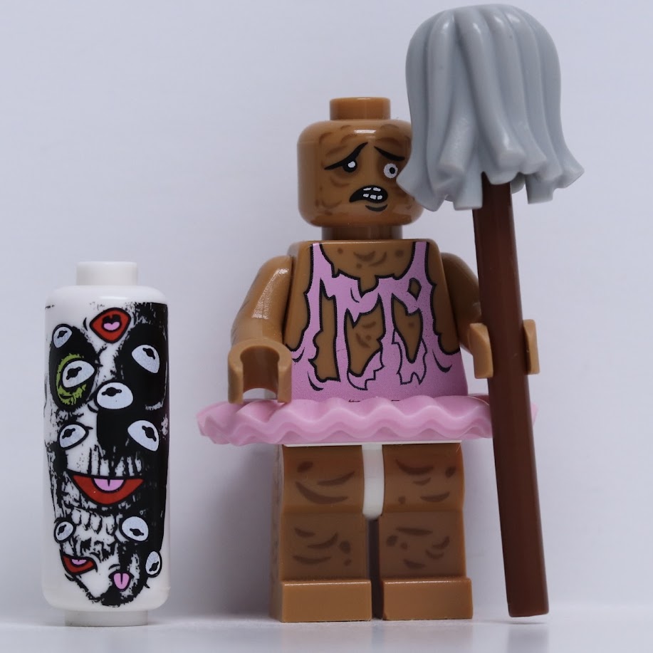 Citizen Brick Toxic Janitor + RARE Kermit Tall Head mashup