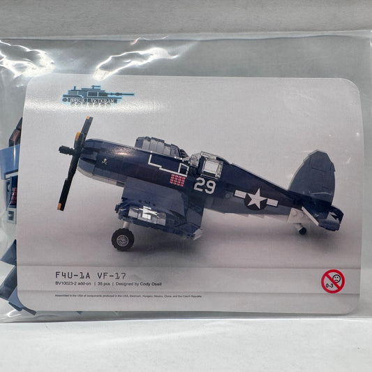 BrickVeteran F4U-1A Corsair VF-17 (Add On Pack Only)