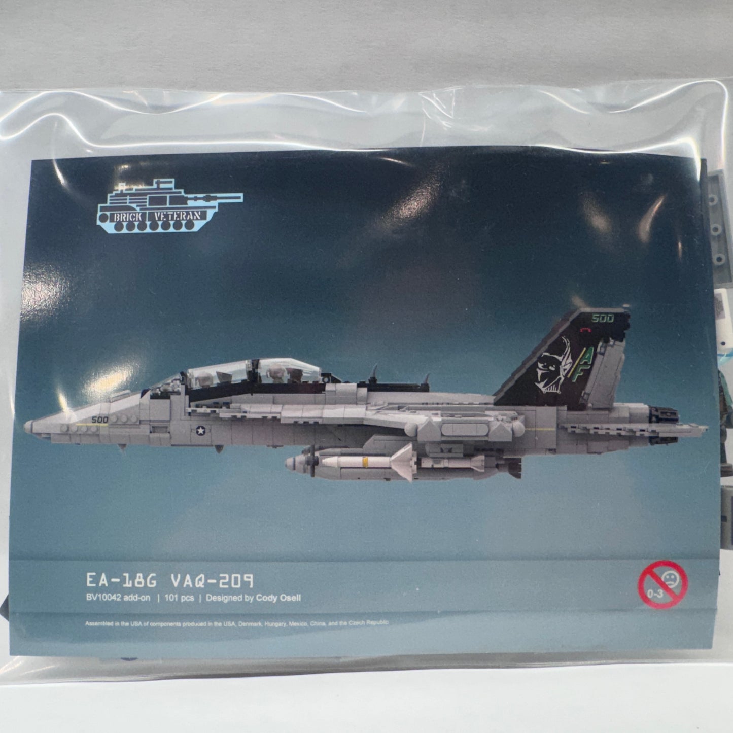 BrickVeteran Boeing EA-18G VAQ-209 (Add On Pack Only)