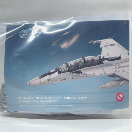 BrickVeteran F/A-18F VFA-103 75th Anniversary (Add On Pack Only)