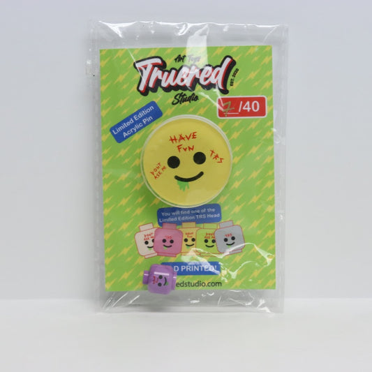 True Red Studio Limited Edition Acrylic Pin