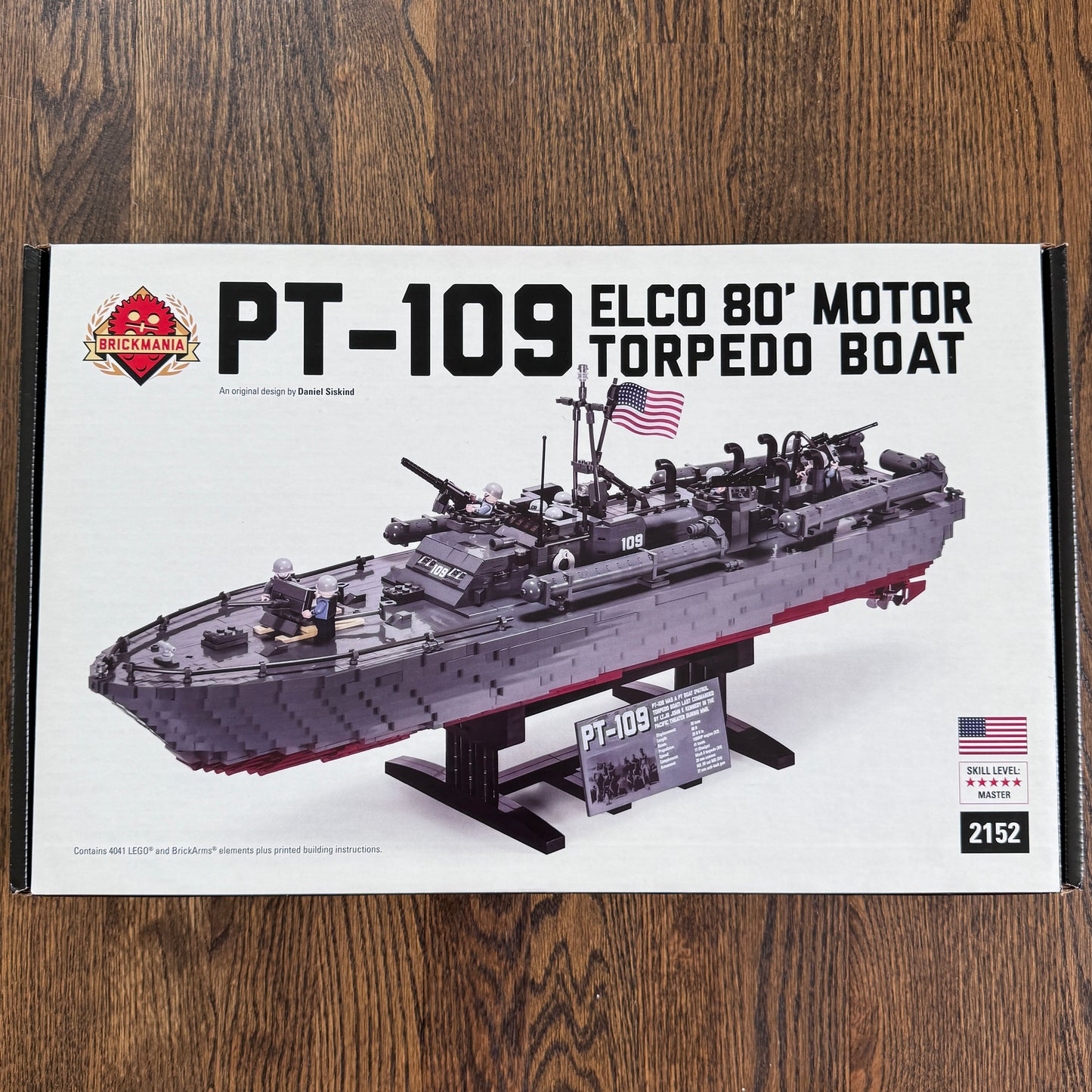 Brickmania PT-109 80' Motor Torpedo Boat