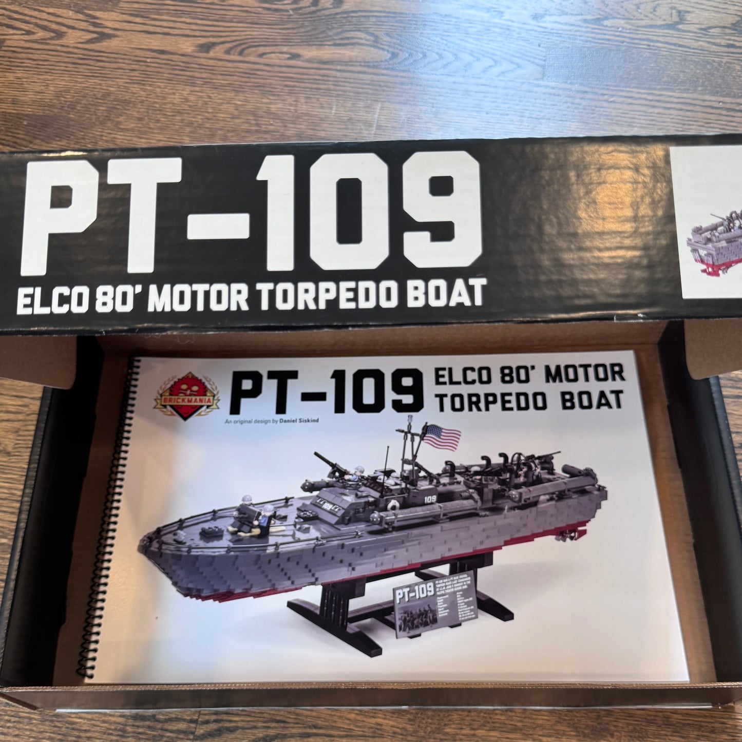 Brickmania PT-109 80' Motor Torpedo Boat