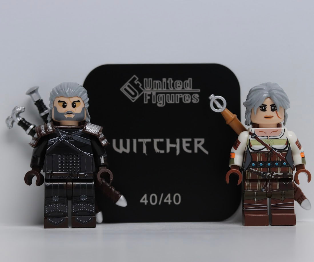 United Figures The Witcher Set (Geralt & Ciri)