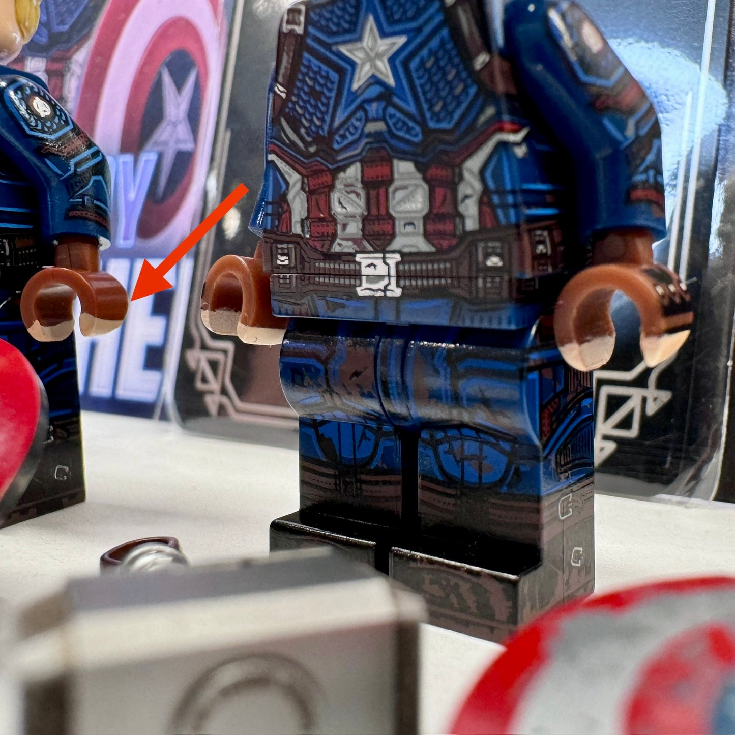 LCM Captain America Set (See Notes for Condition)