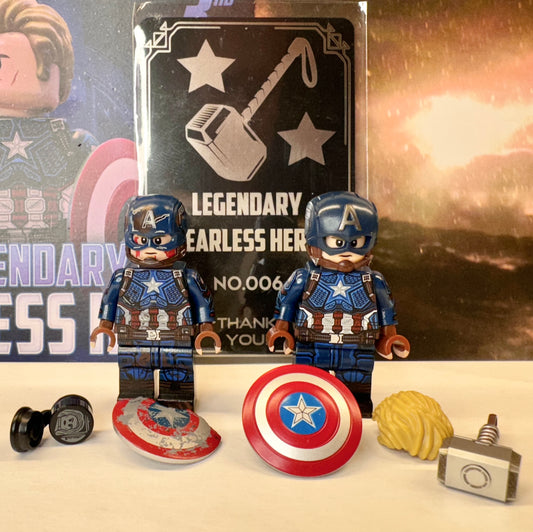 LCM Captain America Set (See Notes for Condition)