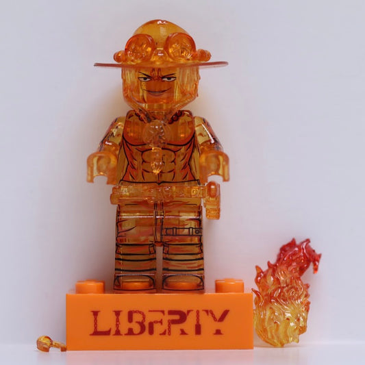 Liberty Brick Portgas D. Ace (One Piece) - Transparent Edition
