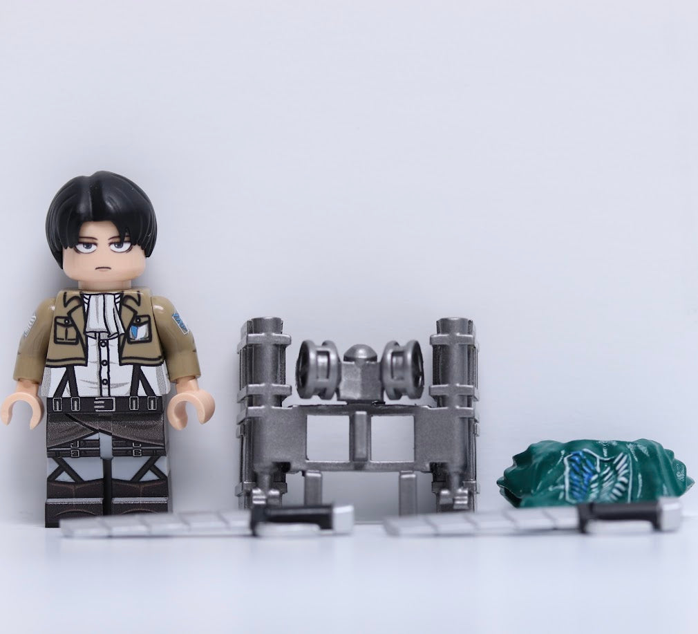 Poke Brick Levi Ackerman (Attack on Titan)