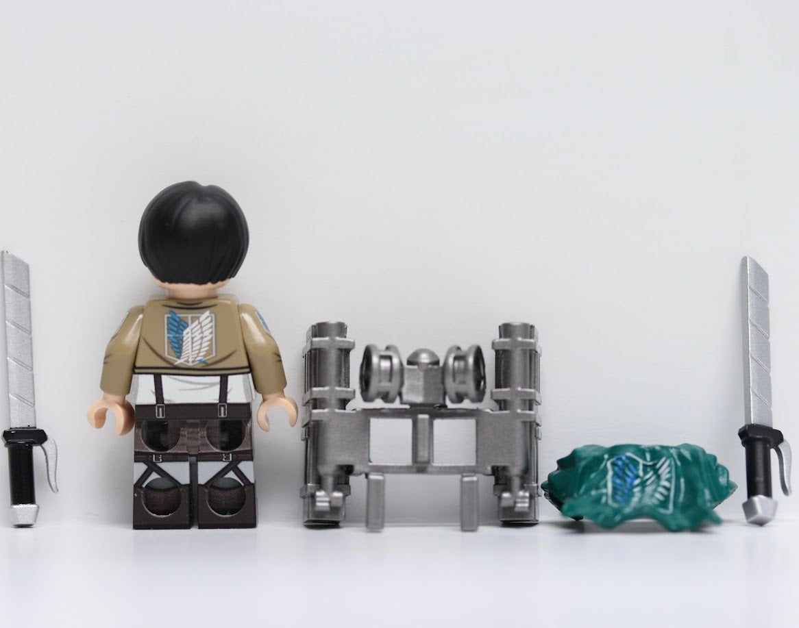 Poke Brick Levi Ackerman (Attack on Titan)