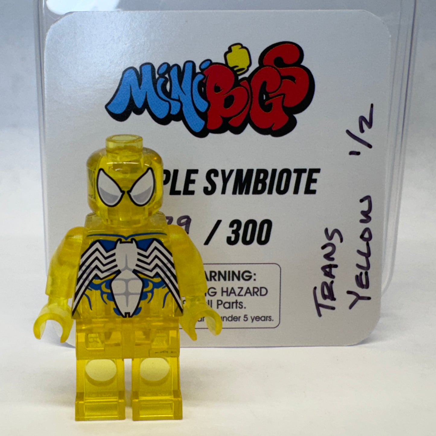 miniBigs Symbiote Spider-Man (Trans Yellow)