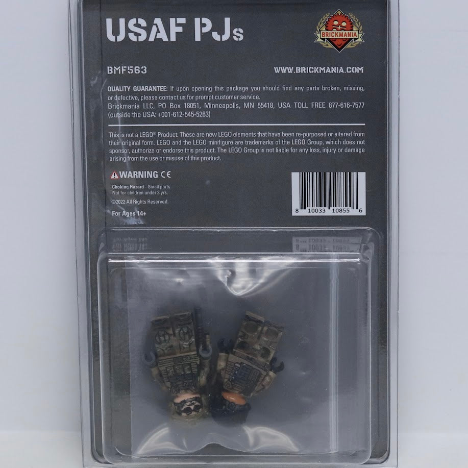 Brickmania USAF PJs 2 Minifigure Set