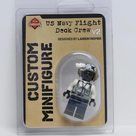 Brickmania US Navy Flight Deck Crew V2 (White)