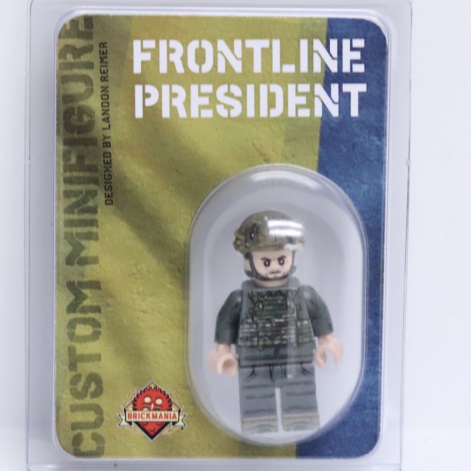 Brickmania Frontline President (Volodymyr Zelenskyy)