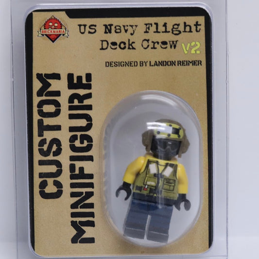 Brickmania US Navy Flight Deck Crew V2 (Yellow)