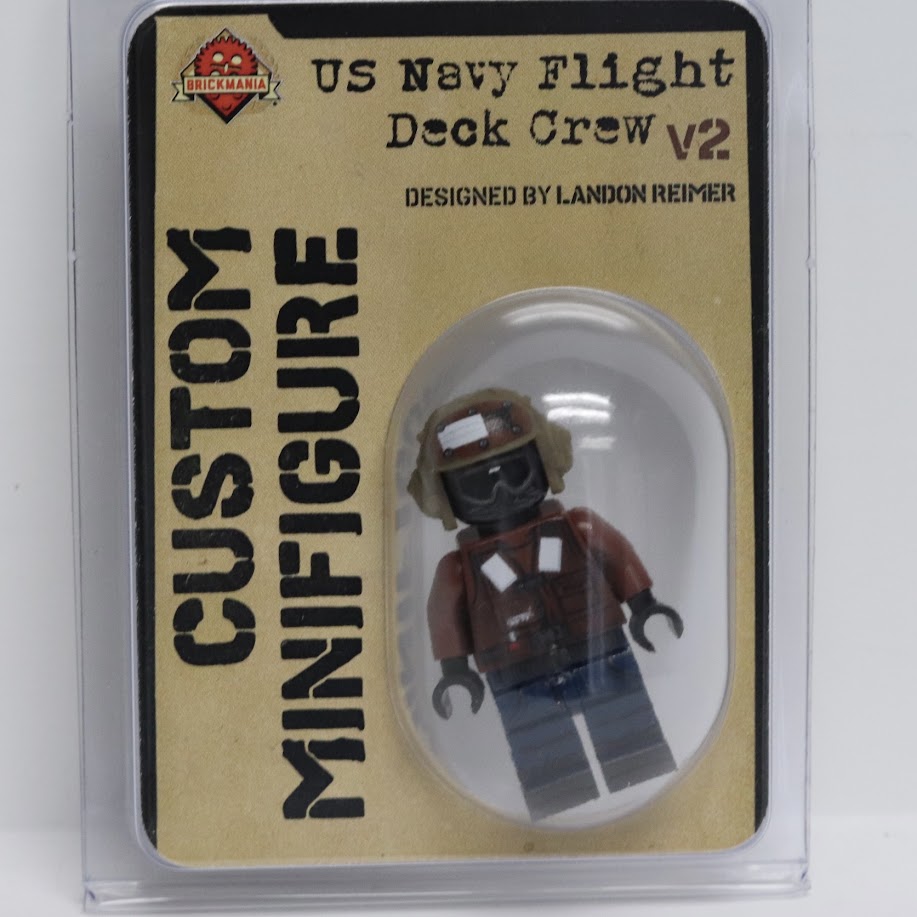 Brickmania US Navy Flight Deck Crew V2 (Brown)