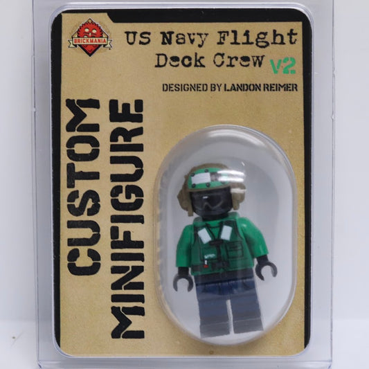 Brickmania US Navy Flight Deck Crew V2 (Green)