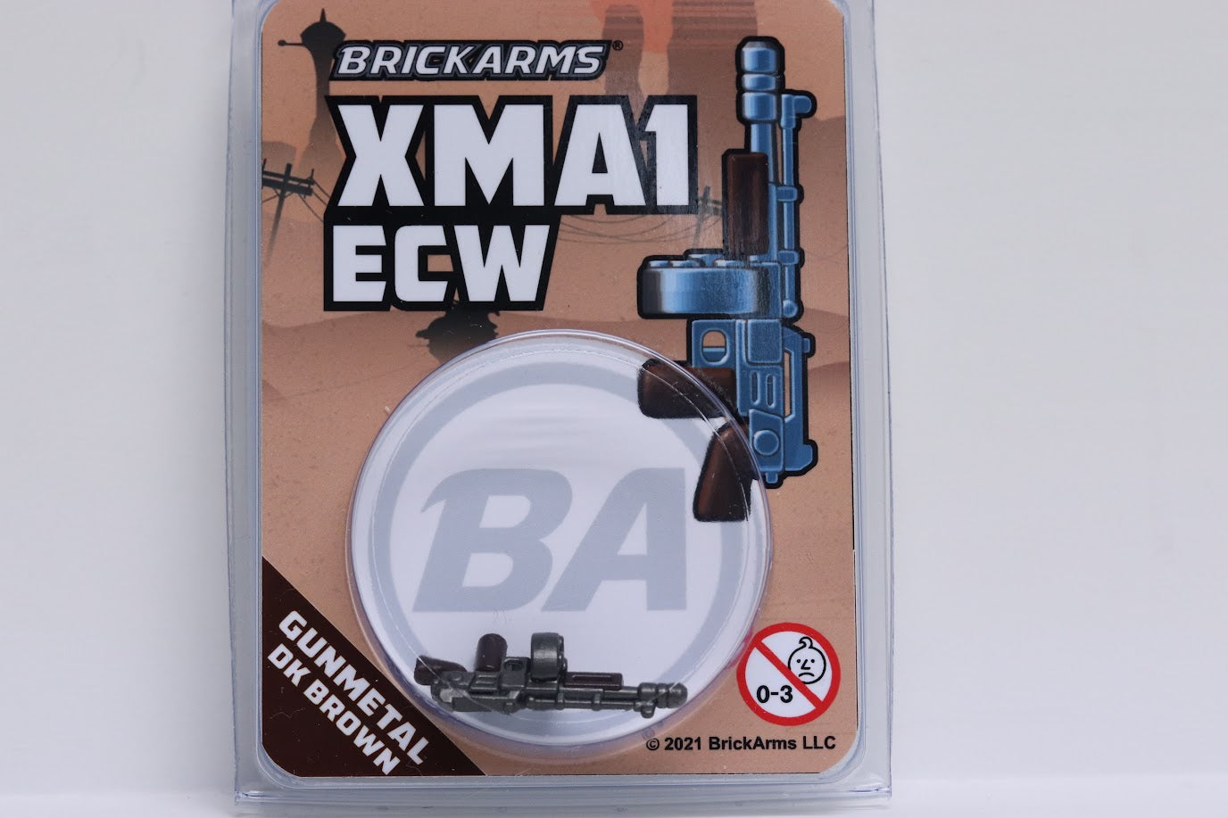 Brickarms XMA1 ECW (Gunmetal + Dark Brown)