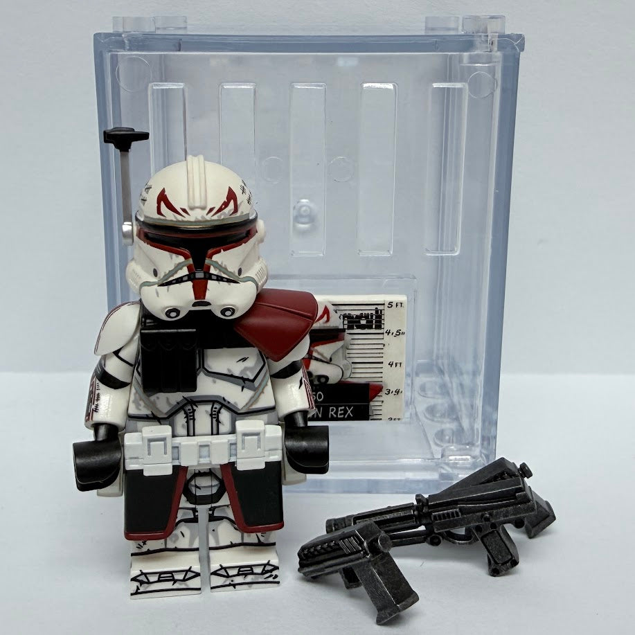 Abnormal Star Wars Captain Rex (Red Variant)