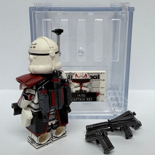 Abnormal Star Wars Captain Rex (Red Variant)