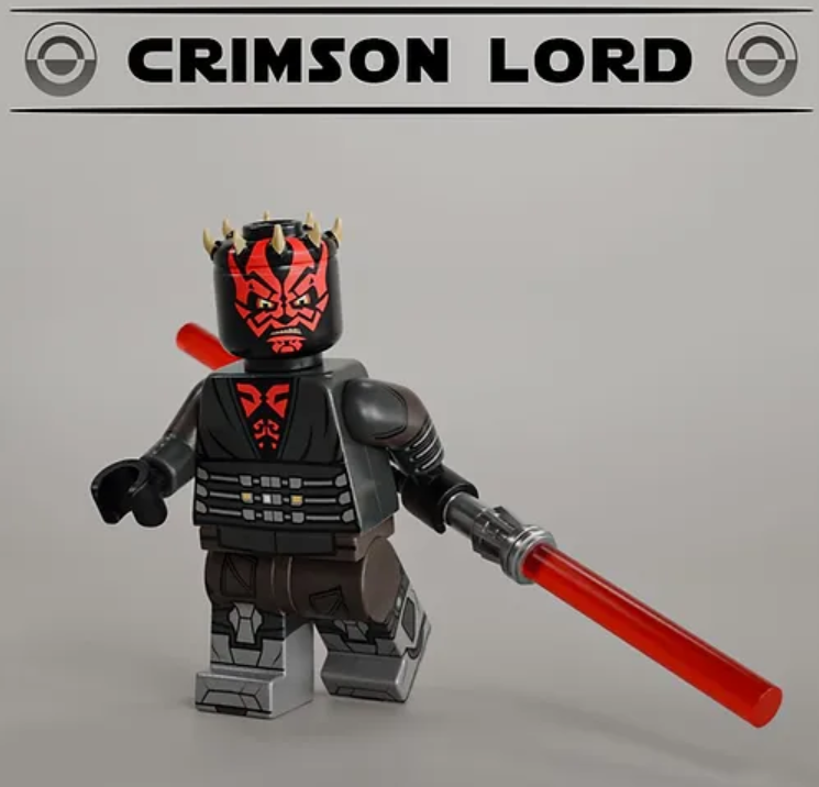 Baggles x LCM Crimson Lord (Darth Maul)