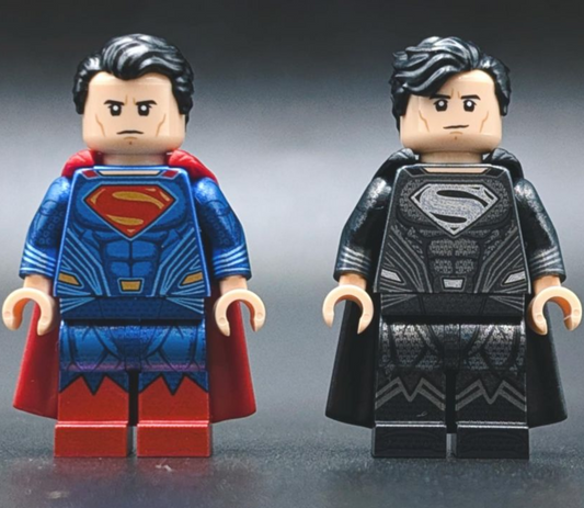 Jaka Superman Set (2 Figs) "Man of Steel"