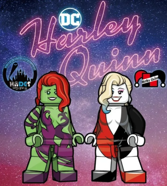 Hades.DC.Brick Harley Quinn & Poison Ivy (2 Fig Set)