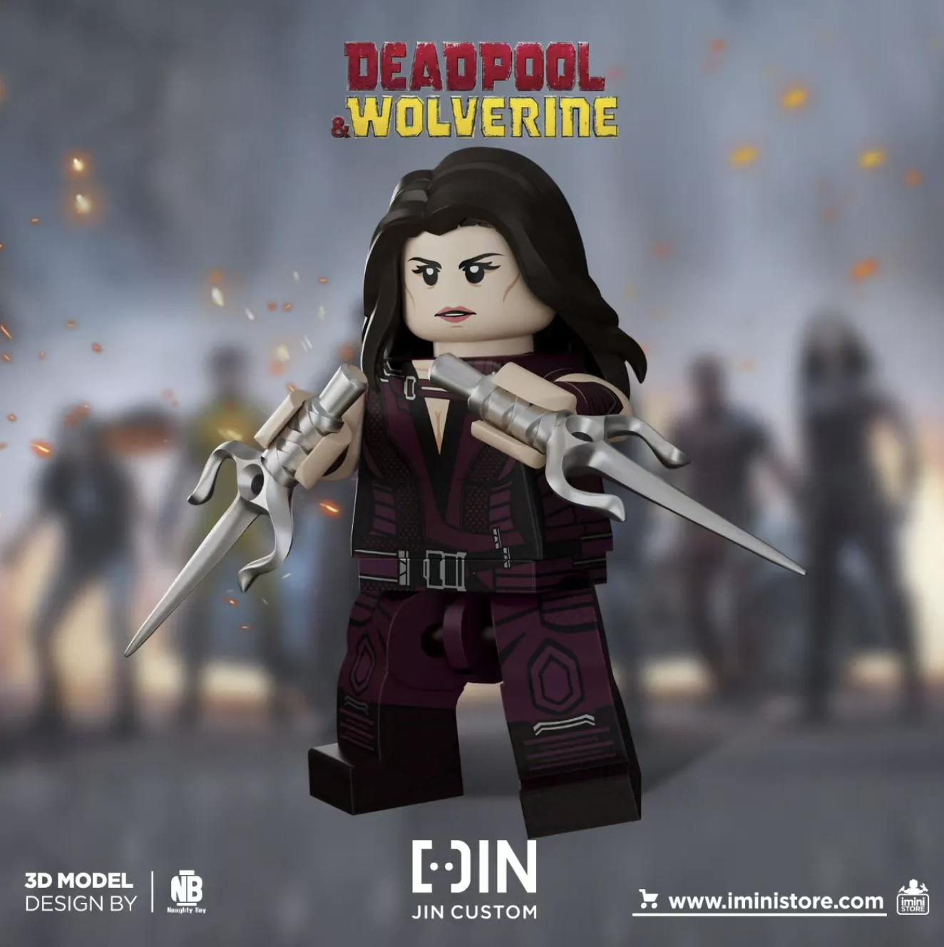 JIN Elektra (Deadpool & Wolverine Version)