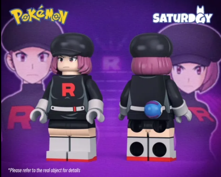 Saturday Brick Pokemon "Rocket Team" Set