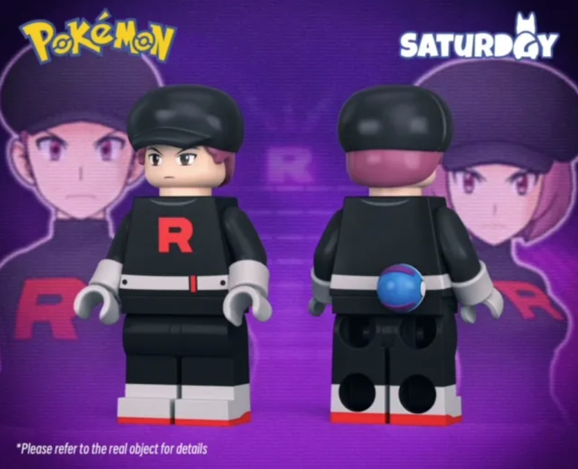 Saturday Brick Pokemon "Rocket Team" Set