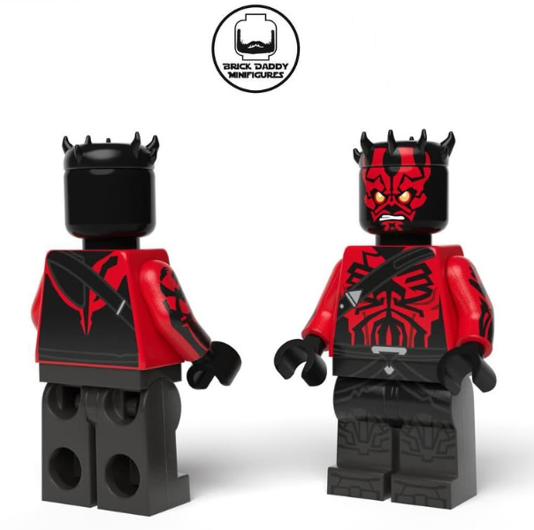 Brickdaddy Minifigs Darth Maul (Merciless Master)