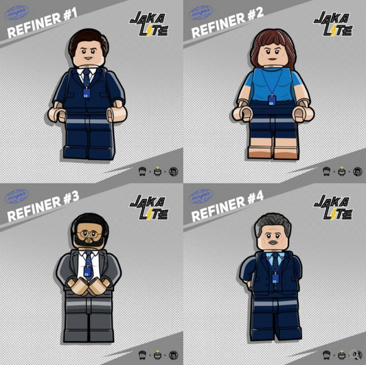 Jaka Severance TV Show Minifigure Set (4 Figs)