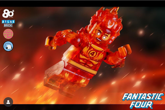 80s Toyshop Human Torch (Johnny Storm)