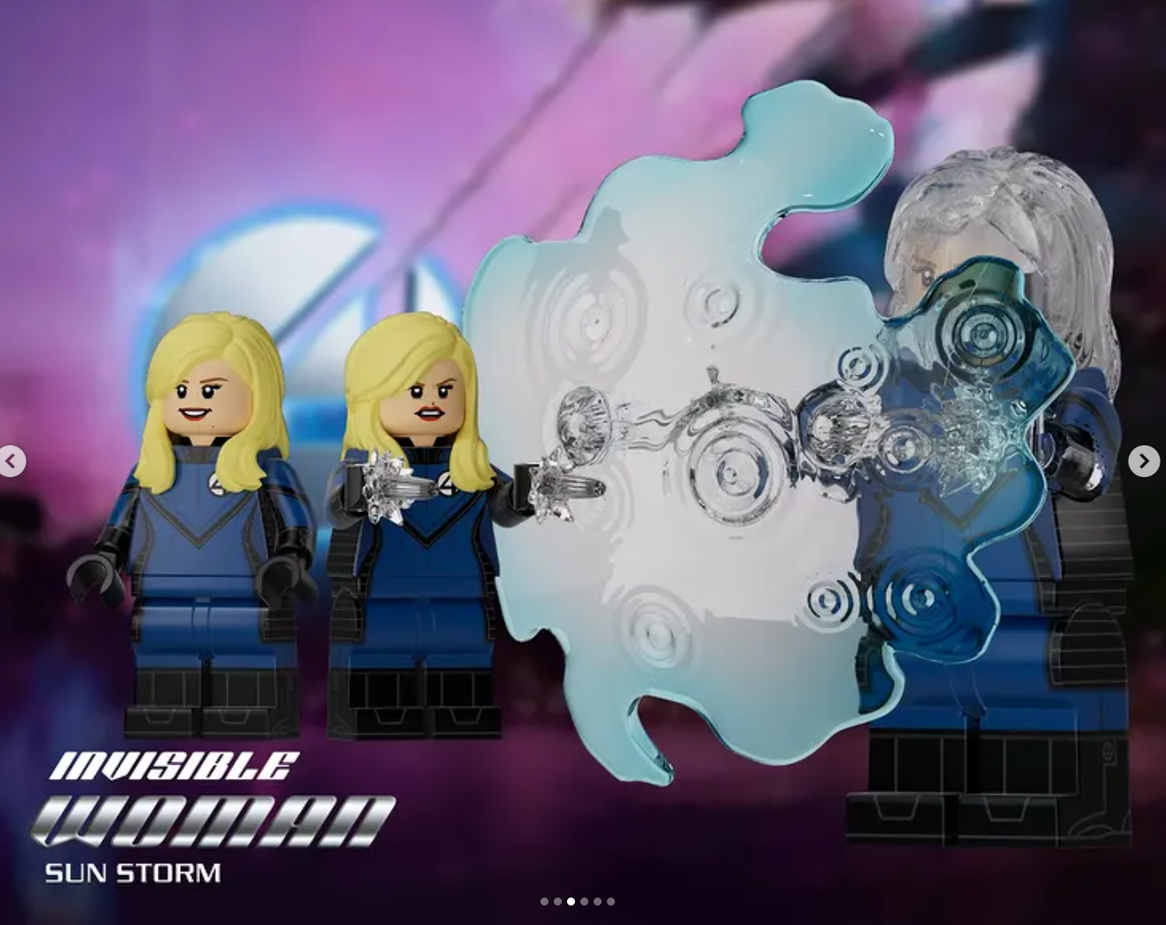 Lifebrick Fantastic Four DELUXE Set (2005 Movie Edition)